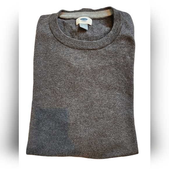 OLD NAVY EUC, Large, dark gray crewneck sweater - Picture 3 of 5